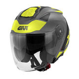 GIVI - CASCO JET X25 TARGET TITAN NEGRO YELLOW