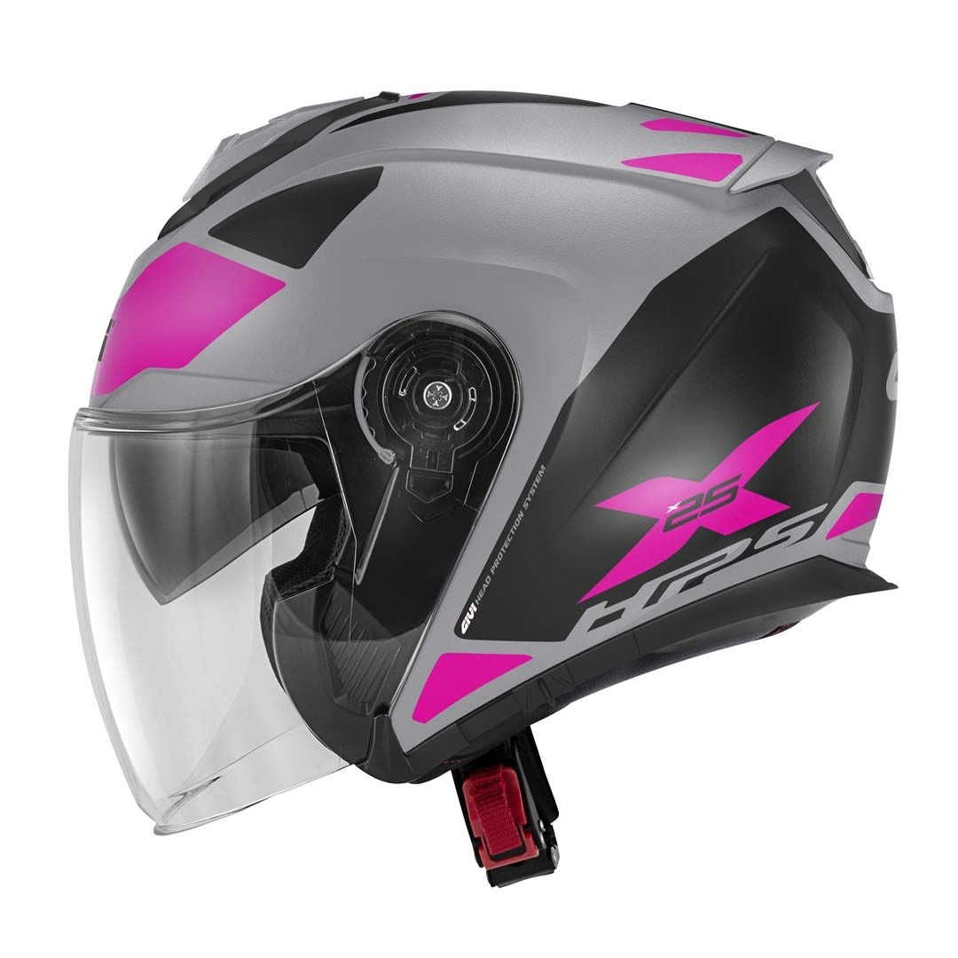GIVI - CASCO JET X25 TARGET LADY TITAN PINK – 2 – Maximomoto PT