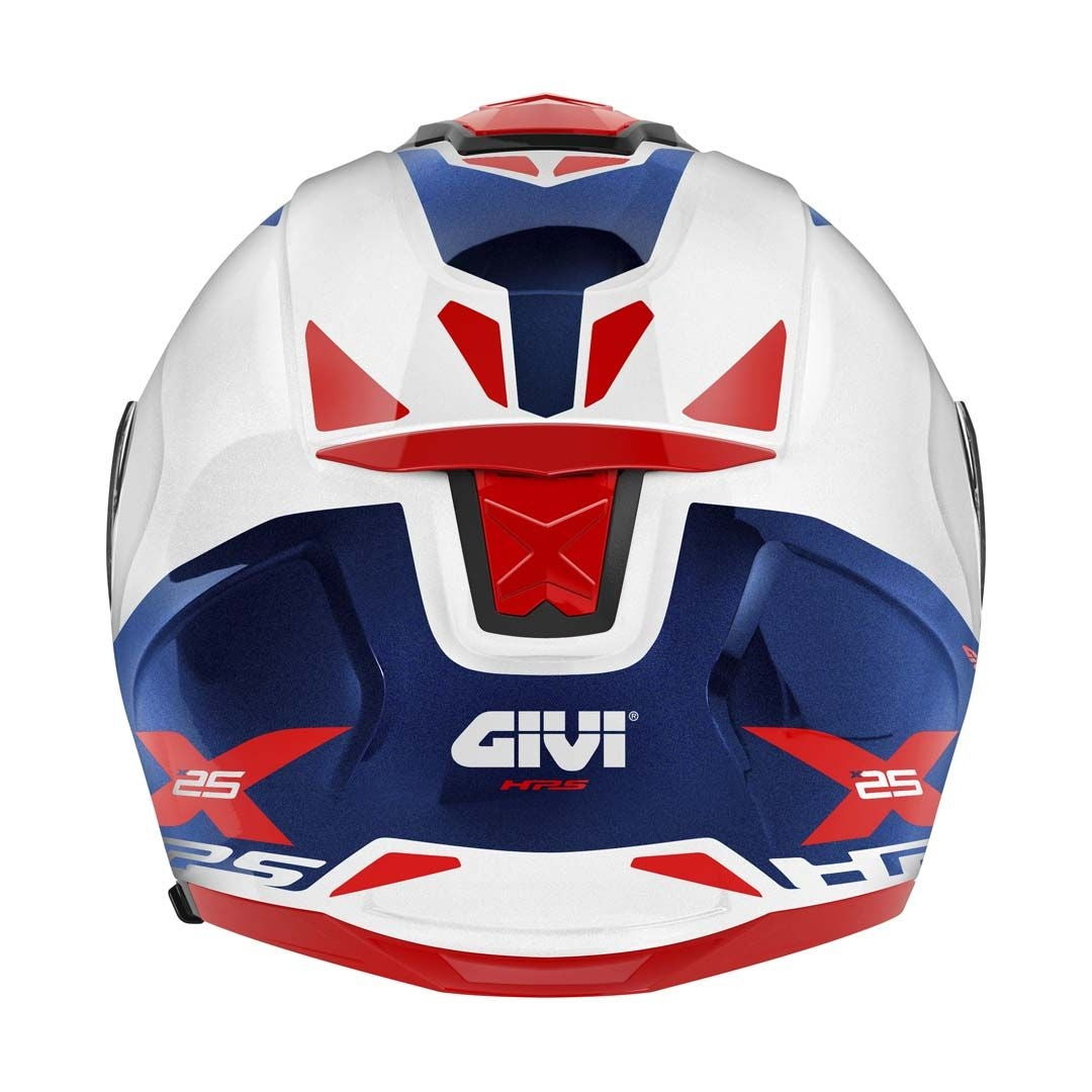 GIVI - CASCO JET X25 TARGET BLANCO BLUE ROJO – 4 – Maximomoto PT