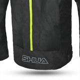 SHUA GRAVITY LITE Moto Homem Textil Casacos Preto Amarelo