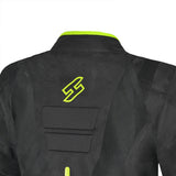 SHUA GRAVITY LITE Moto Homem Textil Casacos Preto Amarelo