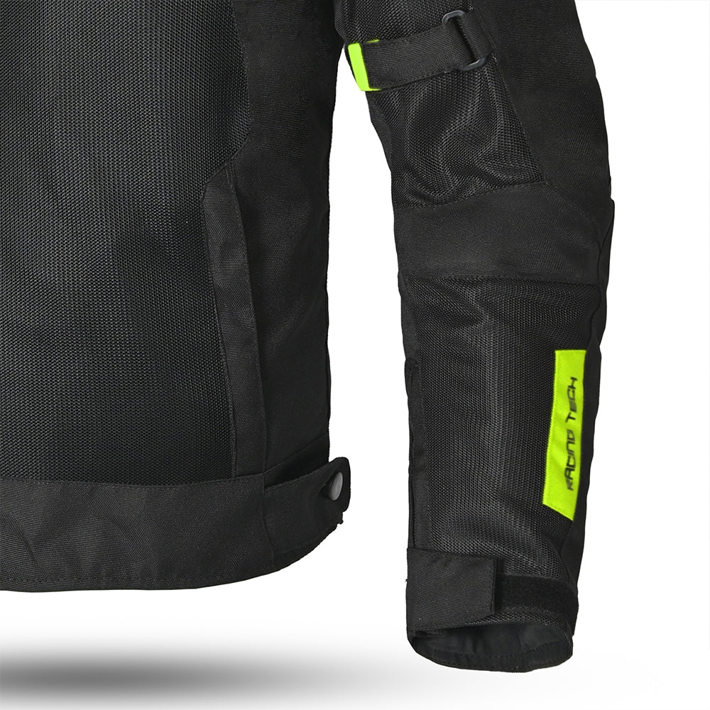 SHUA GRAVITY LITE Moto Homem Textil Casacos Preto Amarelo