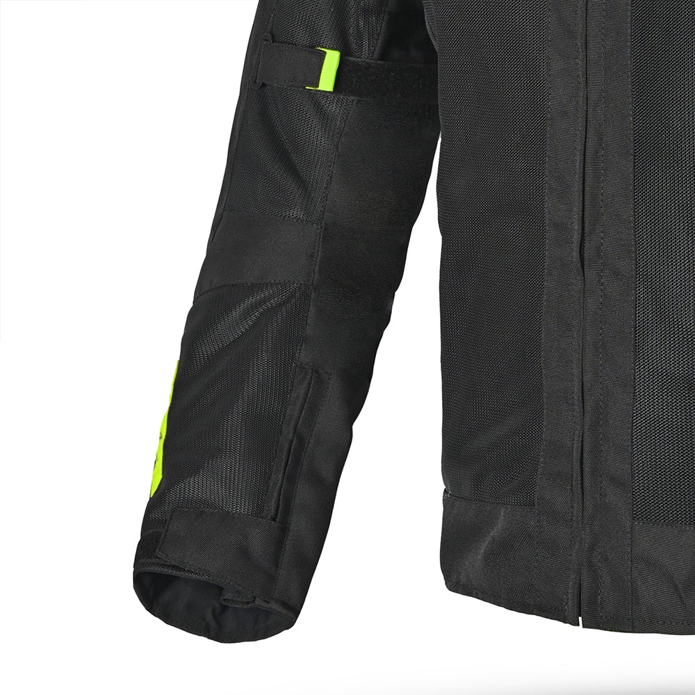 SHUA GRAVITY LITE Moto Homem Textil Casacos Preto Amarelo