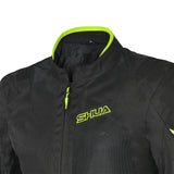 SHUA GRAVITY LITE Moto Homem Textil Casacos Preto Amarelo