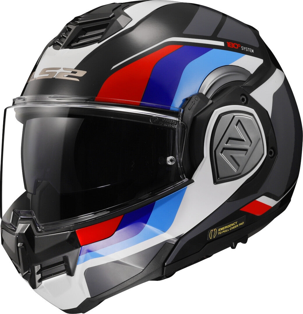 LS2 FF906 ADVANT SPORT GL.BLACK BLUE RED-06 – 2 – Maximomoto PT