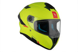 MT Targo S Solid A3 amarillo mate Cascos integrales deportivos turismo