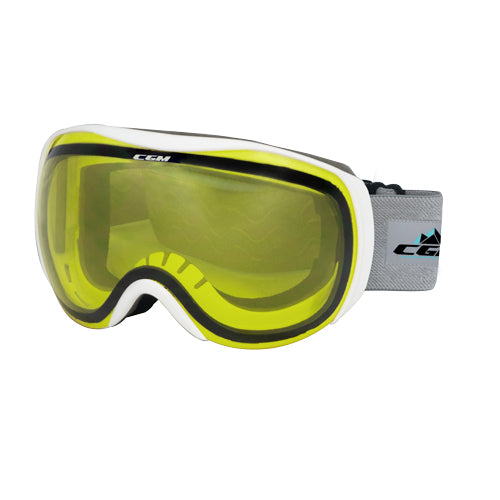 CGM 780A JOY White Protective Helmet Yellow Glasses – 1 – Maximomoto PT