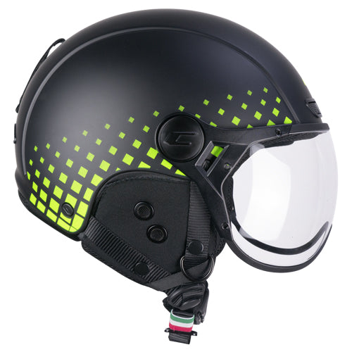 CGM 801S JET EBI TONE Open Casco Black Amarilla Opaca – 1 – Maximomoto PT