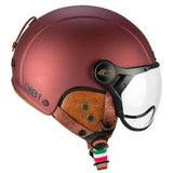 CGM 801V JET EBI VINTAGE Abierto Casco Satén Burdeos