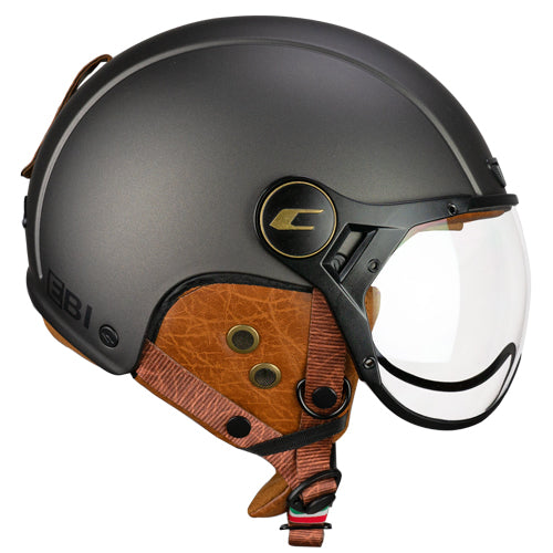 CGM 801V JET EBI VINTAGE Open Satin Graphite Shell – 1 – Maximomoto PT
