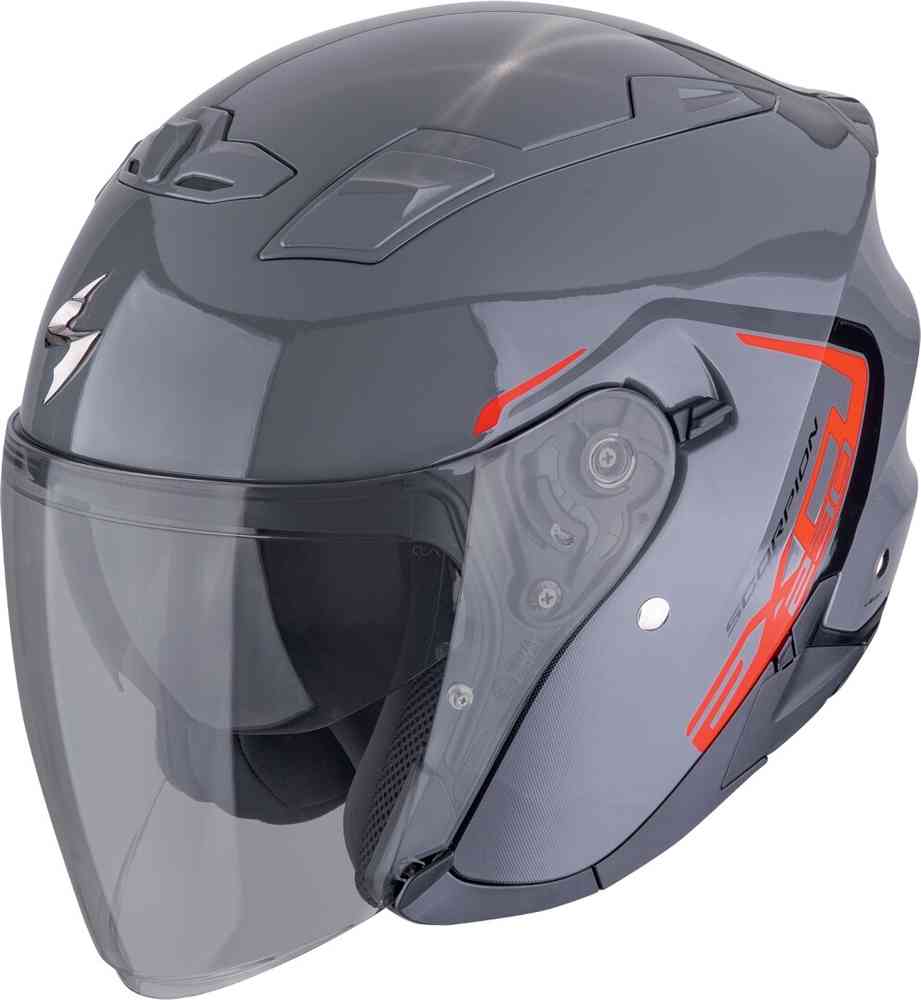 SCORPION EXO-230 CIT-E Abierto Casco Gris Rojo – 1 – Maximomoto PT