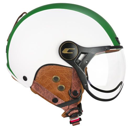 CGM 801I JET EBI ITALIA Open Casco White Green Red Opaco – 1 – Maximomoto PT