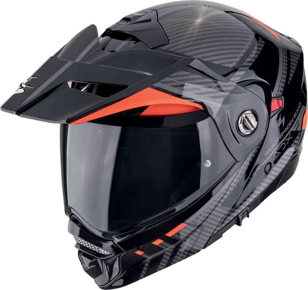 SCORPION ADX-2 LEWIS Adventure Motorcycle Casco Black Red – 1 – Maximomoto PT