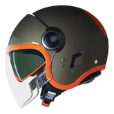 NOLAN N21 VISOR IDLE 349 open face motorcycle hull Orange stone – Maximomoto PT