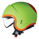 NOLAN N21-06 OCIO 344 Motorcycle Open Face Helmet Green Orange Straps – Maximomoto PT