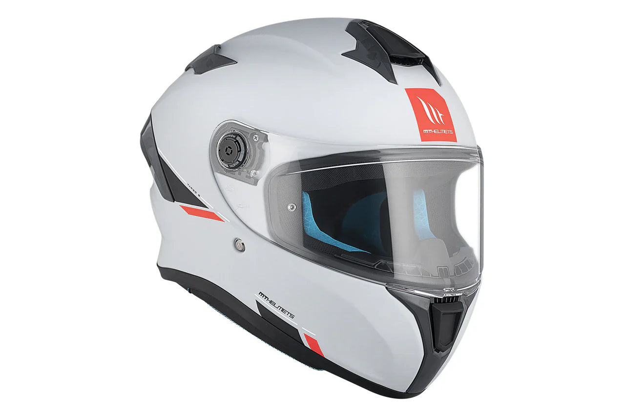 MT Targo S Solid A12 Casco integral sports motorcycle gray shiny – 4 – Maximomoto PT
