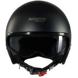 NOLAN N21-06 CLASSICO 302 Moto Aberto Capacete Preto Fosco