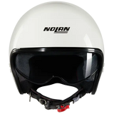 NOLAN N21-06 CLASSICO 305 Moto Aberto Capacete Branco Metálico