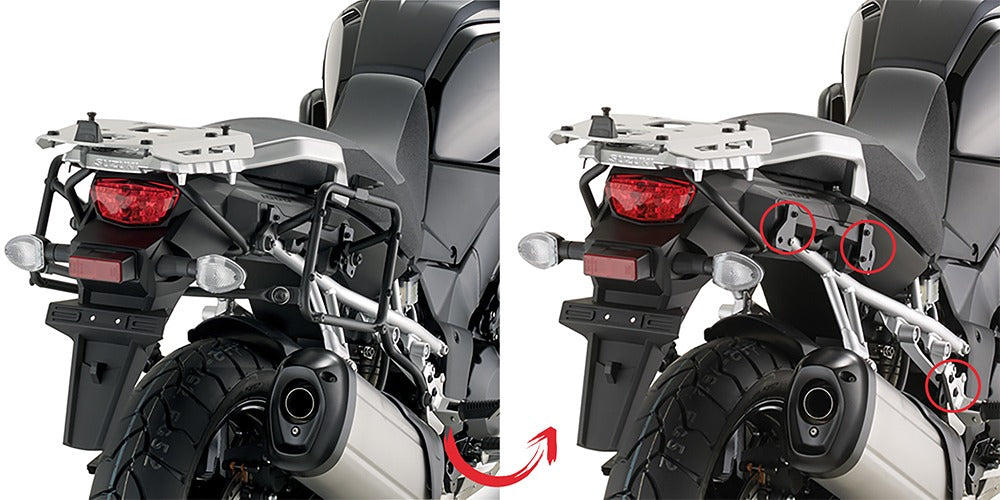 KAPPA SIDE HOLDER F/RAPIDASUZUKI.DL.1000 V-Strom (17 > 19) – 1 – Maximomoto PT