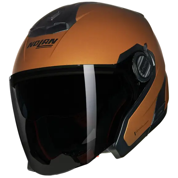 NOLAN N40-5 CLASSIC NOBILE 319 Open Motorcycle Casco Black Orange – 3 – Maximomoto PT