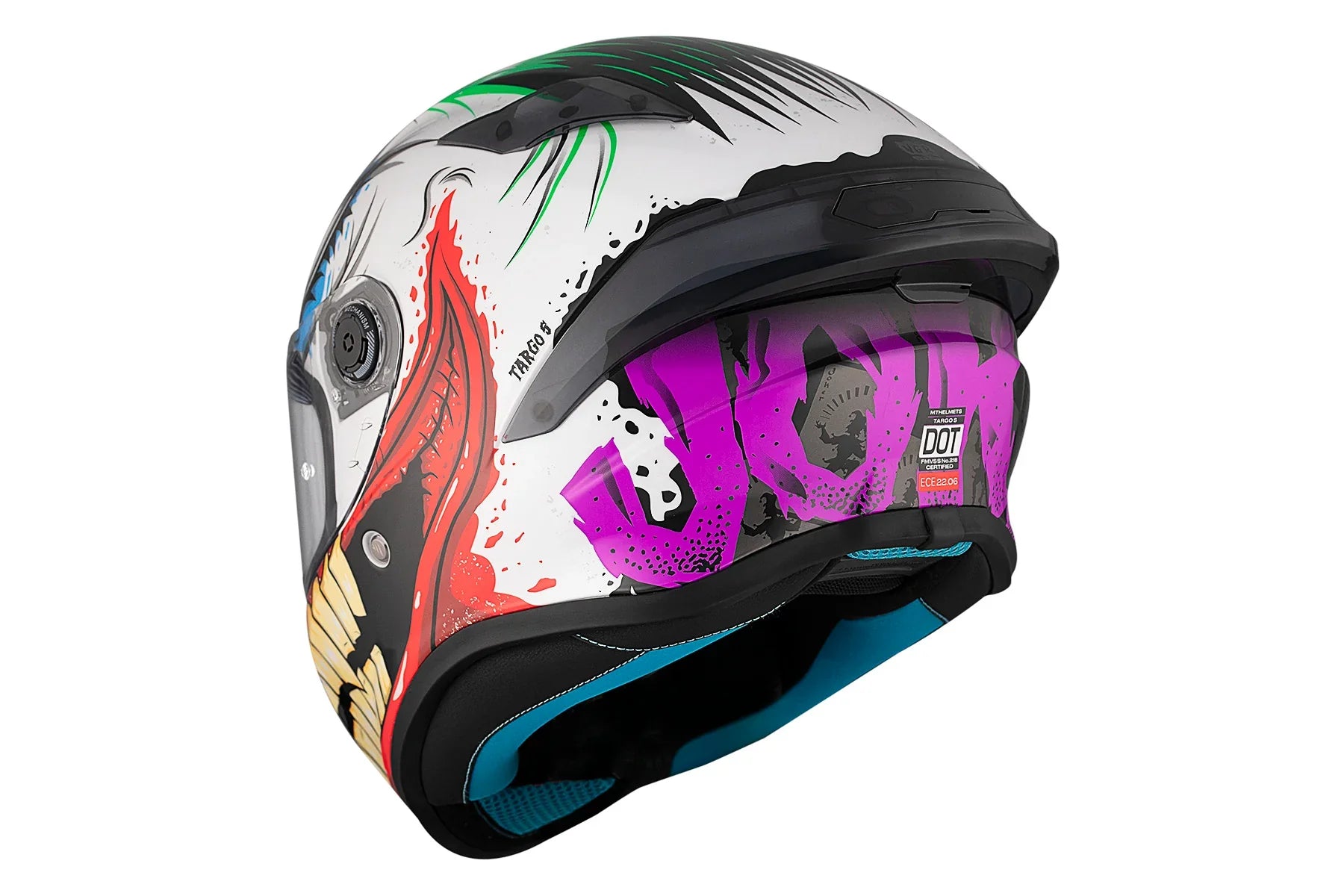 MT TARGO S JOKE A5 FULL-FACE MOTORCYCLE HELMET ECE 22.06 – 9 – Maximomoto PT