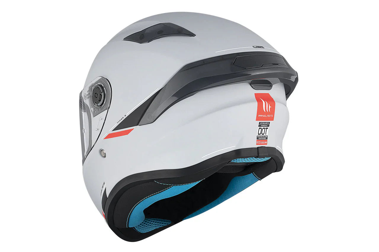 MT Targo S Solid A12 Casco integral sports motorcycle gray shiny – 8 – Maximomoto PT