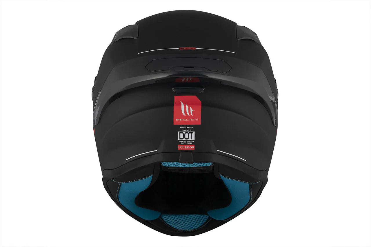 MT Targo S Solid A1 Cascos integrales para motocicleta Preto mate – 7 – Maximomoto PT