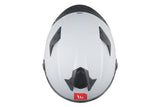 MT Targo S Solid A12 Casco integrales deportivos motocicleta gris brillante