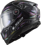 LS2 FF811 VECTOR II TROPICAL BLACK WHITE