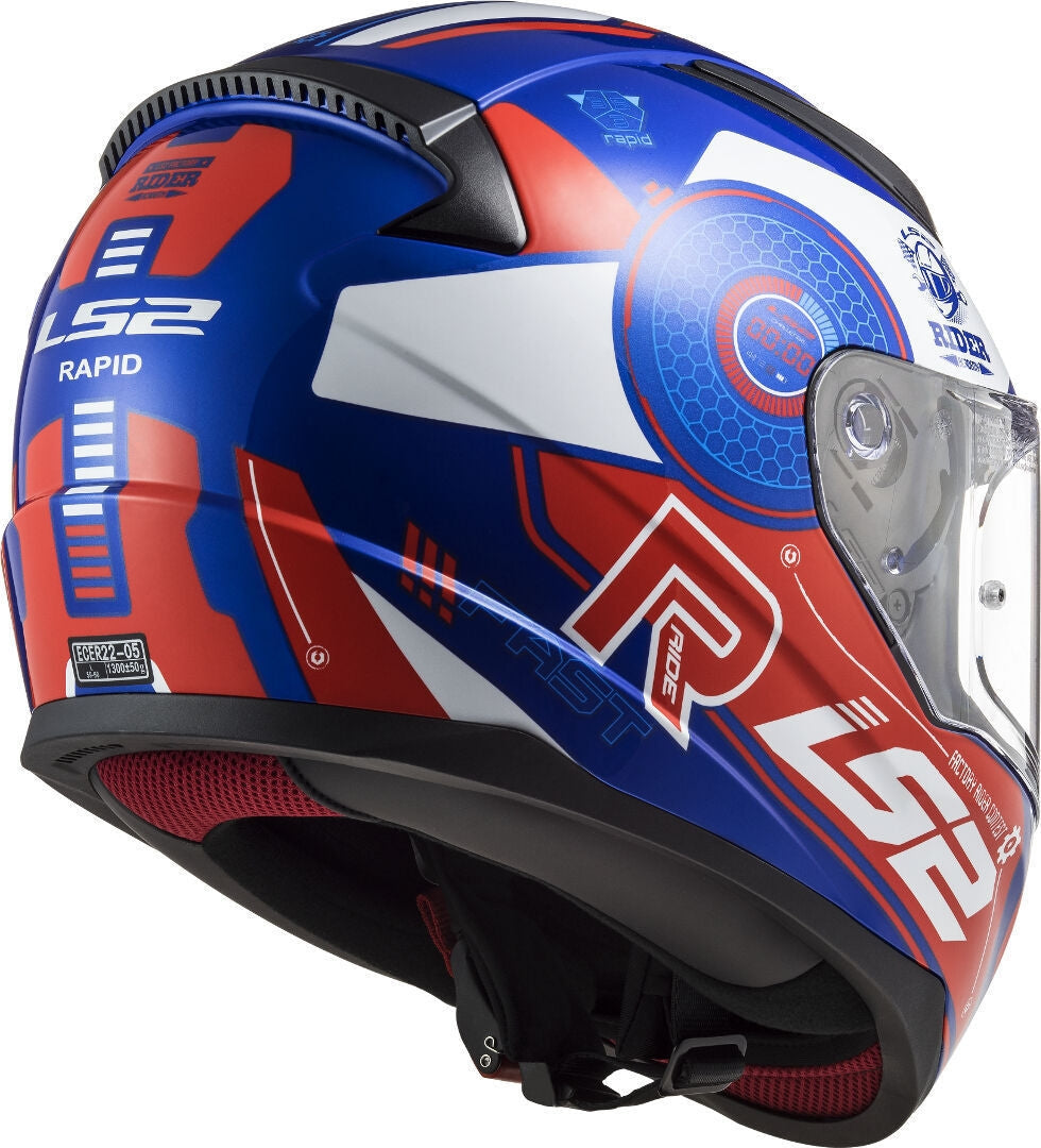 LS2 FF353 RAPID STRATUS GLOSS BLUE RED WHITE – 2 – Maximomoto PT