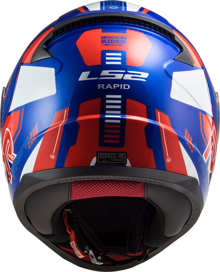 LS2 FF353 RAPID STRATUS GLOSS BLUE RED WHITE – 4 – Maximomoto PT