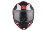 MT GENESIS SV CAVE A5 MATE CASCO DE MOTO ABATIBLE HACIA ARRIBA