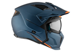 MT Streetfighter S SV SOLID A7 azul mate Casco modular deportivo