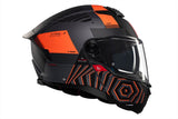 MT Atom 2 Strange C4 con parte delantera abatible Casco deportivo
