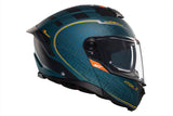 MT Atom 2 Sv Destiny C6 mate Casco modular deportivo para motocicleta