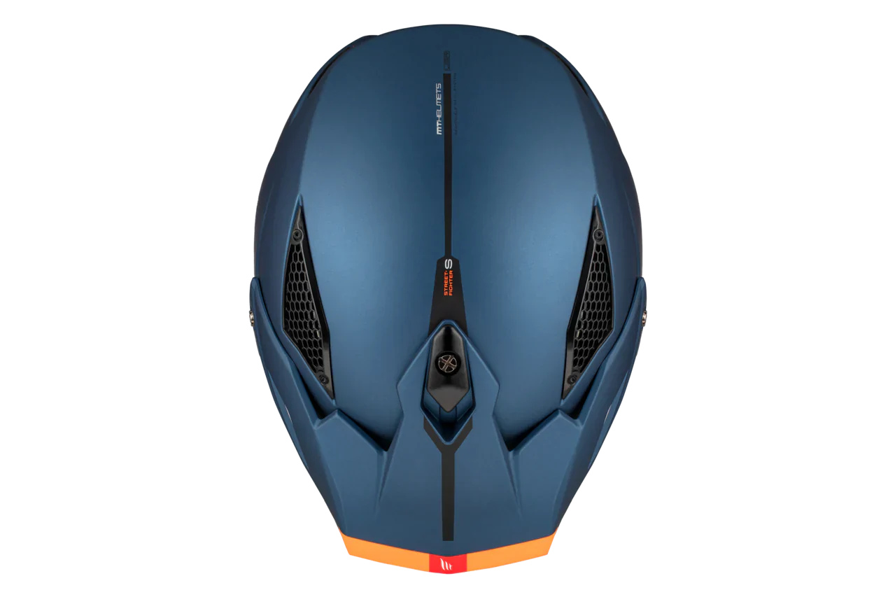 MT Streetfighter S SV SOLID A7 azul mate Casco modular deportivo – 5 – Maximomoto PT