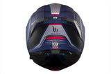 MT Atom 2 Sv Destiny C7 mate Casco de moto abatible para turismo
