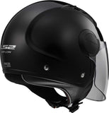 LS2 OF562 AIRFLOW MATT BLACK LONG