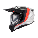 MT TRACK SV NOMAD A15 CASCO ADVENTURO DE MOTO BRILLO