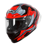 HJC RPHA1 BEN SPIES SILVERSTAR MC1 MOTOCICLETA CAPACETE DE CORRIDA