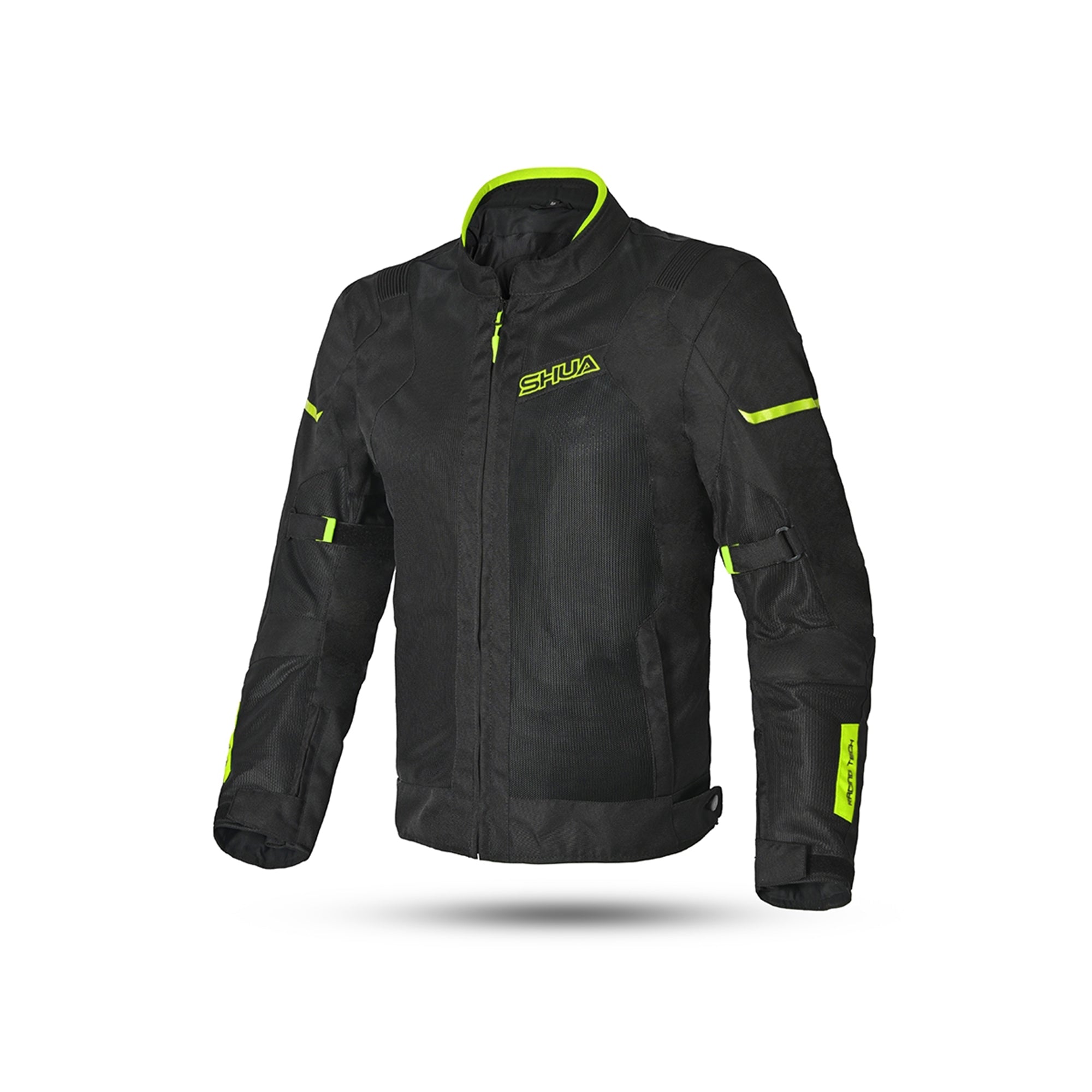 SHUA GRAVITY LITE Moto Homem Textil Casacos Preto Amarelo