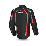 R-TECH MARSHAL Moto Casaco Preto Vermelho