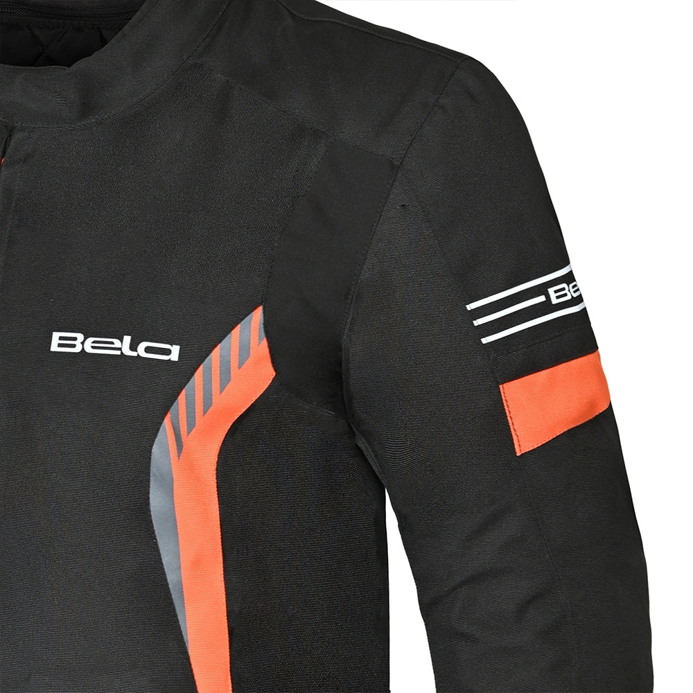 BELA - Chaqueta Textil Bradley - Limited Edition Negro/Naranja - SECURTEX MOTOR S.L (t/a MaximoMoto)