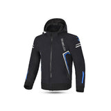 BELA BREEZE SOFTSHELL Moto Capuz Jaquetas Preto Azul