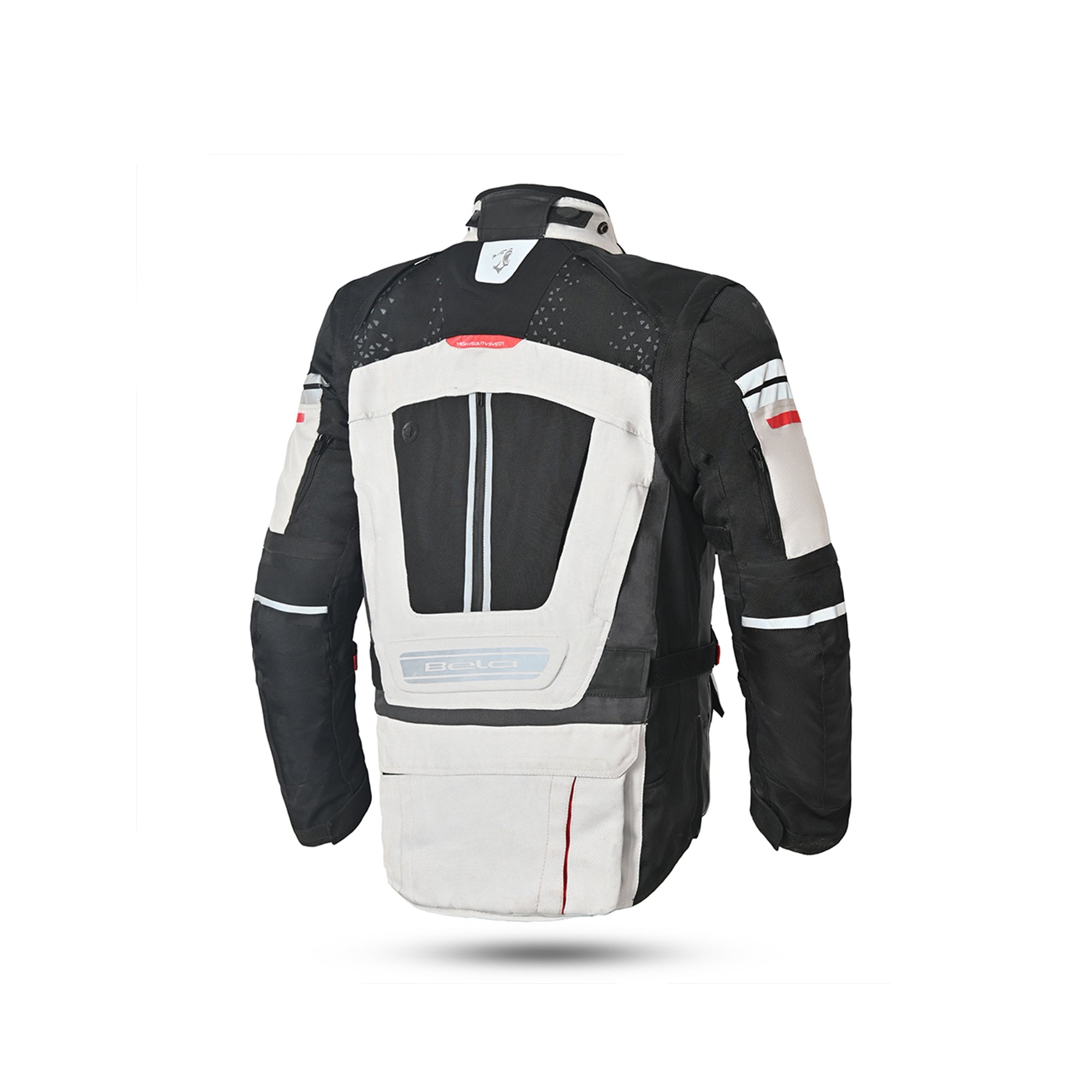 BELA EXTREME WP Moto Têxtil Casacos Gelo Cinza Preto