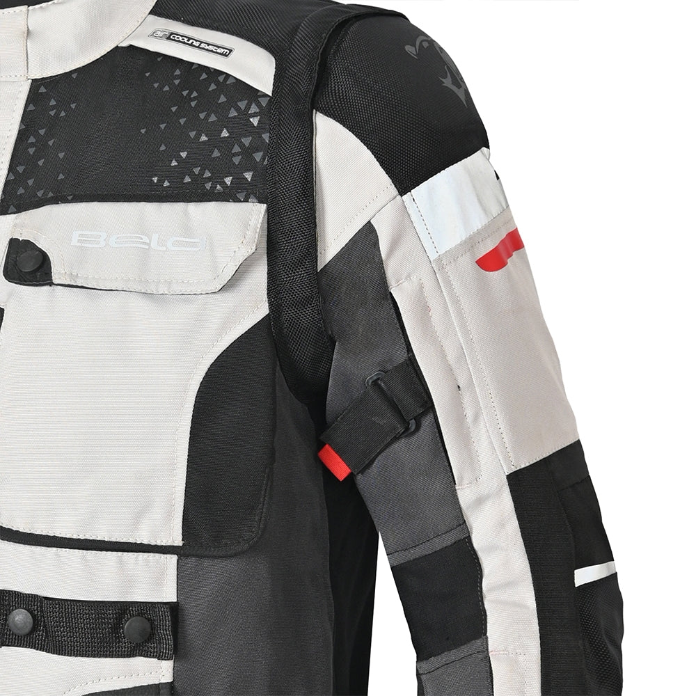 BELA EXTREME WP Moto Têxtil Casacos Gelo Cinza Preto