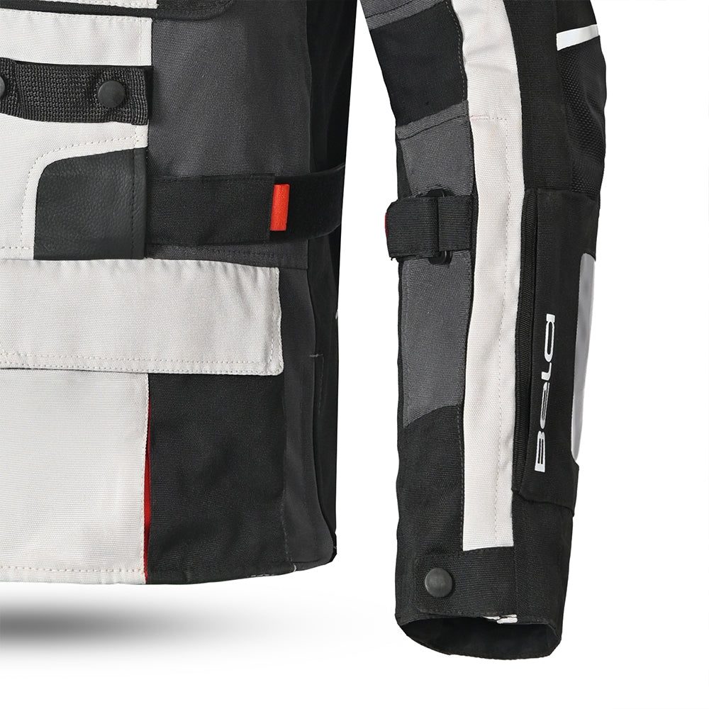 BELA EXTREME WP Moto Têxtil Casacos Gelo Cinza Preto