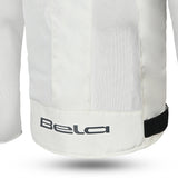 BELA MESH PRO Moto Homem Casaco Branco