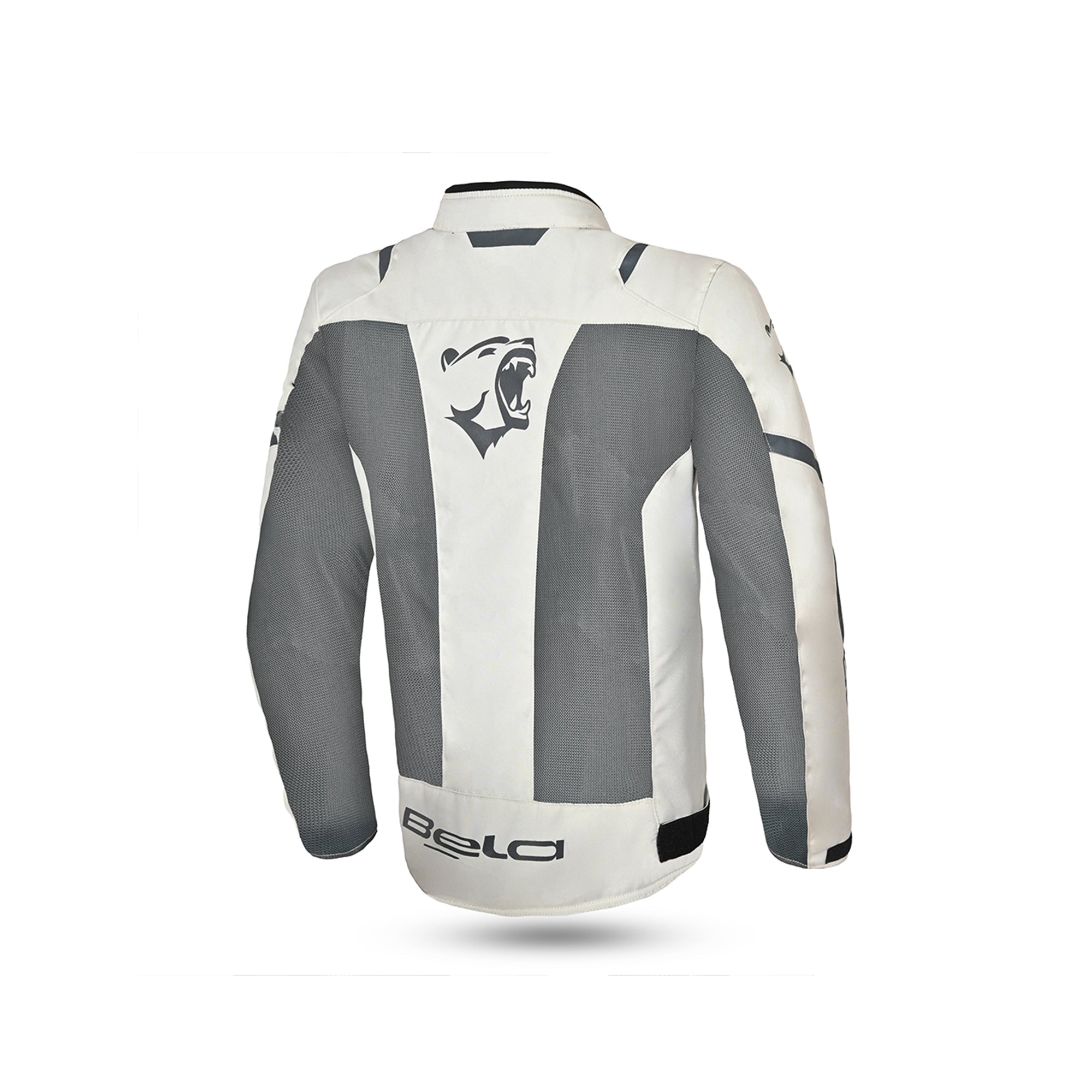 BELA MESH PRO Homens Moto Casaco Gelo Cinzento