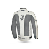 BELA MESH PRO Homens Moto Casaco Gelo Cinzento